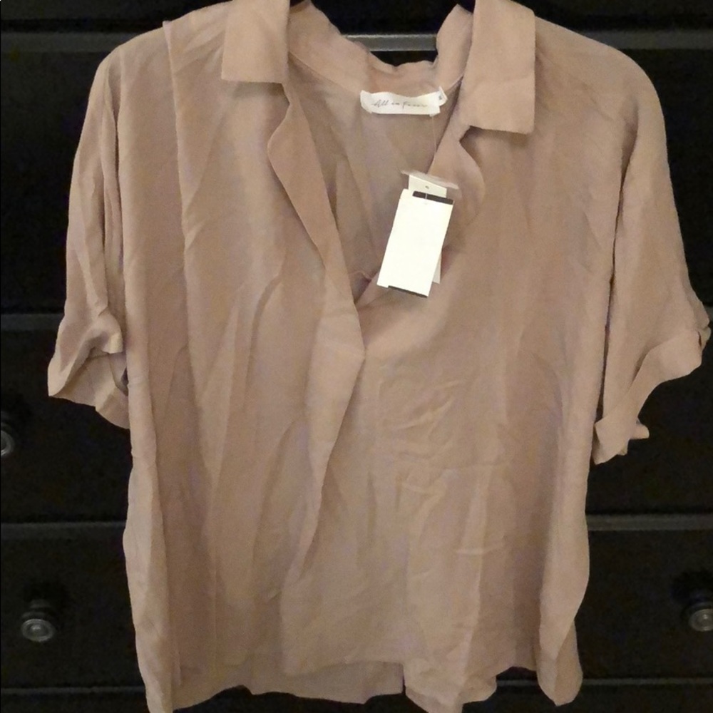 All in Forever top NWT